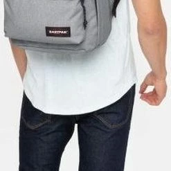 Gloednieuw ✔️ Eastpak - Back To Work - Rugzak - 27 Liter - 15 Inch Laptopvak - Sunday Grey ❤️ -Reisbagage-Reisaccessoires Winkel 247x840