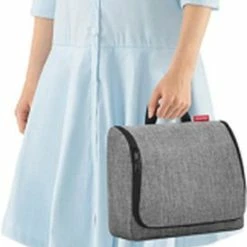 Goedkoop 🧨 Reisenthel Toiletbag XL Toilettas Ophangen - Maat XL - 4L - Twist Silver Grijs 🥰 -Reisbagage-Reisaccessoires Winkel 274x840 1