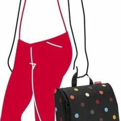 Flash-uitverkoop ✔️ Reisenthel Toiletbag XL Toilettas Ophangen - Maat XL - 4L - Dots Zwart 🤩 -Reisbagage-Reisaccessoires Winkel 276x840