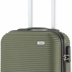 Hete verkoop ✨ TravelZ Horizon 👜 Handbagagekoffer - 54cm 👜 Handbagage Trolley Met Gevoerde Binnenkant - Groen 😀 -Reisbagage-Reisaccessoires Winkel 279x840