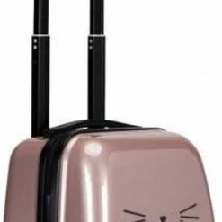 Nieuw ⌛ IKenIK Kinderkoffer Roze 39 Cm 🤩 -Reisbagage-Reisaccessoires Winkel 286x840