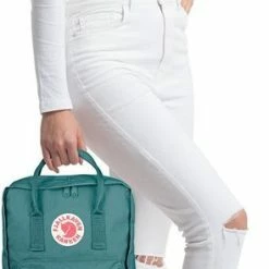 Beste Pirce 🤩 Fjallraven Fjällräven Kånken Unisex Rugzak - Frost Green ⭐ -Reisbagage-Reisaccessoires Winkel 295x840