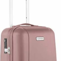 Flash-uitverkoop 🥰 CarryOn Skyhopper 👜 Handbagage Koffer 55cm – TSA Trolley - Old Pink 🎉