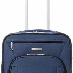 Hete verkoop 🧨 Decent Basic-Line 👜 Handbagage Trolley 53 Cm - Donkerblauw 👏