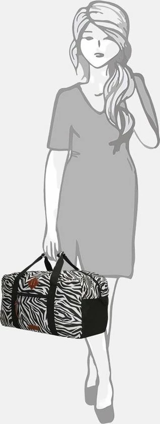 Promo ๐ Enrico Benetti Londen 46148 Reistas/sporttas - Zebra Print ๐ฅ 11 Promo ๐ Enrico Benetti Londen 46148 Reistas/sporttas - Zebra Print ๐ฅ - Afbeelding 9