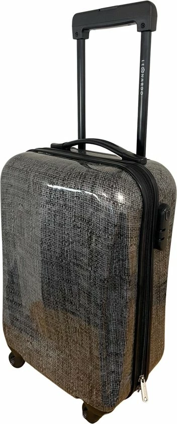 Beste deal π Leonardo π Handbagage Koffer 51x31x20 - Hardcase - Cijferslot - Reiskoffer - Lichtgewicht Koffer - Grey π 3 Beste deal π Leonardo π Handbagage Koffer 51x31x20 - Hardcase - Cijferslot - Reiskoffer - Lichtgewicht Koffer - Grey π
