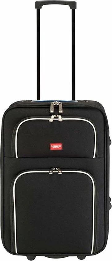 Gloednieuw ๐ Princess Traveller Barcelona - ๐ Handbagagekoffer - Zwart Met Dutch Design - S - 55cm ๐ 15 Gloednieuw ๐ Princess Traveller Barcelona - ๐ Handbagagekoffer - Zwart Met Dutch Design - S - 55cm ๐ - Afbeelding 13