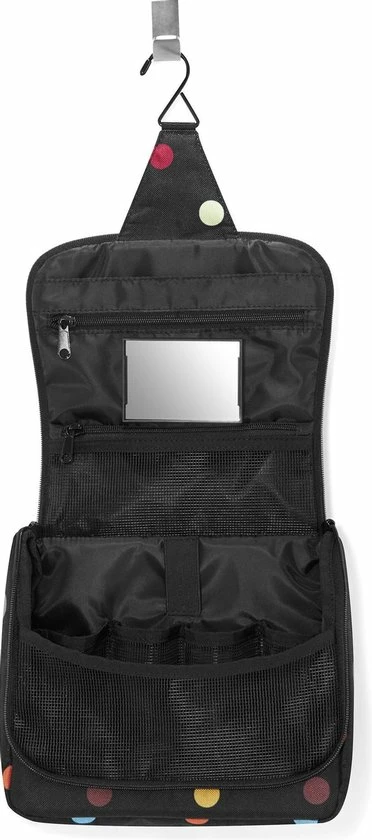 Beste deal ๐ Reisenthel Toiletbag Toilettas Ophangen - 3L - Dots Zwart โค๏ธ 4 Beste deal ๐ Reisenthel Toiletbag Toilettas Ophangen - 3L - Dots Zwart โค๏ธ - Afbeelding 2
