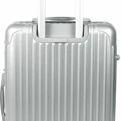 Gloednieuw 🎁 Royal Swiss - Reis Koffer - 56cm - Cijferslot- Lichtgewicht Koffer - 4 Wielen- Zilver 🎉 -Reisbagage-Reisaccessoires Winkel 380x840 3