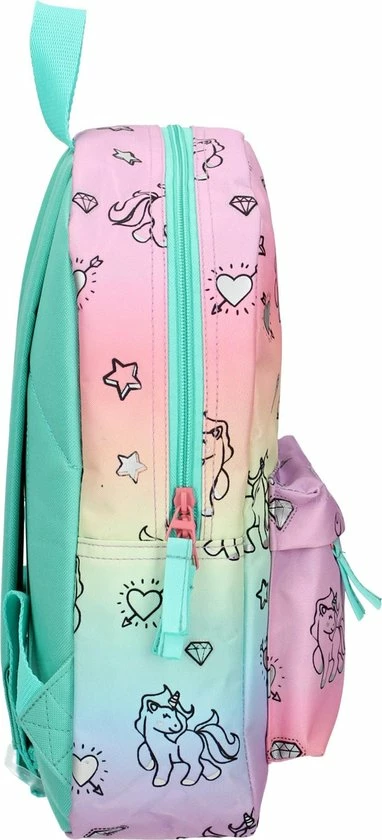 Beste deal ⭐ Milky Kiss Rainbows & Unicorns - Rugzak - Schooltas Meisje - Multi - Unicorn ✨ 4 Beste deal ⭐ Milky Kiss Rainbows & Unicorns - Rugzak - Schooltas Meisje - Multi - Unicorn ✨ - Afbeelding 2