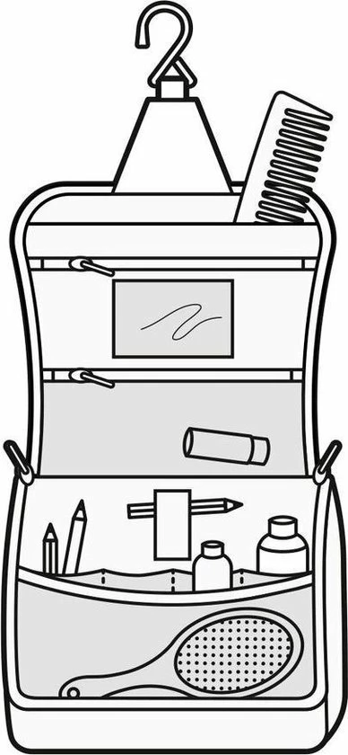 Beste deal ๐ Reisenthel Toiletbag Toilettas Ophangen - 3L - Dots Zwart โค๏ธ 9 Beste deal ๐ Reisenthel Toiletbag Toilettas Ophangen - 3L - Dots Zwart โค๏ธ - Afbeelding 7