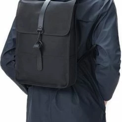 Nieuw 🥰 Rains Mini Rugzak 9 Liter - Zwart 😀 -Reisbagage-Reisaccessoires Winkel 396x840 4