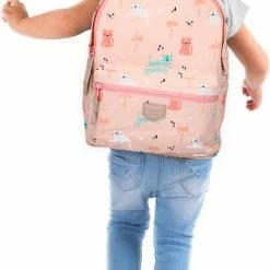 Coupon 🥰 Kidzroom Mini Rugzak - 2 T/m 6 Jaar - Roze - Panter 🎁 -Reisbagage-Reisaccessoires Winkel 405x840 4