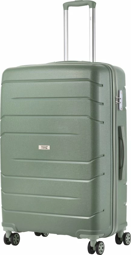 Begroting π TravelZ Big Bars Reiskoffer 78 Cm Met Dubbele Wielen - Trolley Koffer Met TSA-slot - Olijf βοΈ 3 Begroting π TravelZ Big Bars Reiskoffer 78 Cm Met Dubbele Wielen - Trolley Koffer Met TSA-slot - Olijf βοΈ