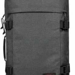 Beste deal 💯 Eastpak - Tranverz M - Reiskoffer - 78 Liter - Black Denim ✔️ -Reisbagage-Reisaccessoires Winkel 441x840