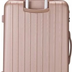 Hete verkoop 🌟 Decent Tranporto-One Reiskoffer 66 Cm - Zalmroze 😉 -Reisbagage-Reisaccessoires Winkel 446x840 1