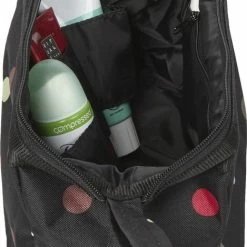 Gloednieuw 😉 Reisenthel Travelcosmetic Toilettas - 4L - Dots Zwart 🌟 -Reisbagage-Reisaccessoires Winkel 469x840 3