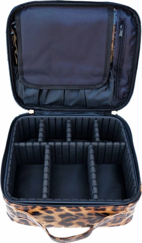 Coupon ๐ YONO Beautycase Luipaard - Make Up Koffer Dames – Makeup Organizer – Tas Voor Cosmetica – Reis Toilettas – Leopard ๐ 10 Coupon ๐ YONO Beautycase Luipaard - Make Up Koffer Dames – Makeup Organizer – Tas Voor Cosmetica – Reis Toilettas – Leopard ๐ - Afbeelding 8