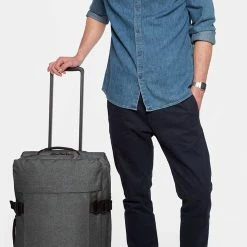 Beste deal 💯 Eastpak - Tranverz M - Reiskoffer - 78 Liter - Black Denim ✔️ -Reisbagage-Reisaccessoires Winkel 494x840 1