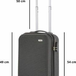 Kopen π€© TravelZ Horizon π Handbagagekoffer - 54cm π Handbagage Trolley Met Gevoerde Binnenkant - Zwart π₯ 13 Kopen π€© TravelZ Horizon π Handbagagekoffer - 54cm π Handbagage Trolley Met Gevoerde Binnenkant - Zwart π₯ -Reisbagage-Reisaccessoires Winkel 495x840 1