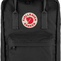 Beste deal ❤️ Fjallraven Fjällräven Kånken Laptop 15" Unisex Rugzak - Black 😍 -Reisbagage-Reisaccessoires Winkel 497x840 1