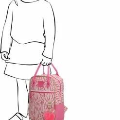 Goedkoop 🔔 Beagles Originals Kids Adventures - Rugzak - Roze Zebra 🧨 -Reisbagage-Reisaccessoires Winkel 507x840 2