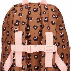 Gloednieuw 😀 Kidzroom Attitude Rugzak - 6 T/m 12 Jaar - Bruin - Panterprint 🎉 -Reisbagage-Reisaccessoires Winkel 510x840 3