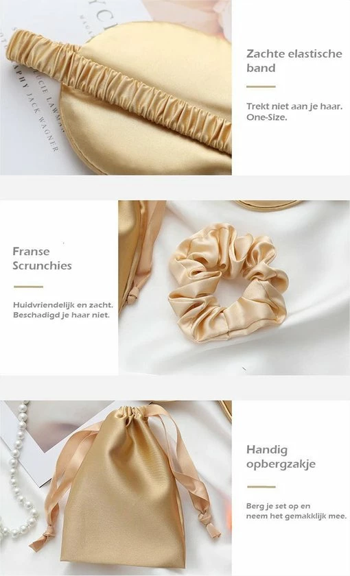 Gloednieuw ๐ Malinsi Slaapmasker 3-in-1 Bijpassend Zakje En Scrunchie - Roze - Oogmasker - Vrouwen - Zijde - Slaapmaskers - Slaap - Cadeau Voor Haar - Sinterklaas & Kerst ๐ 11 Gloednieuw ๐ Malinsi Slaapmasker 3-in-1 Bijpassend Zakje En Scrunchie - Roze - Oogmasker - Vrouwen - Zijde - Slaapmaskers - Slaap - Cadeau Voor Haar - Sinterklaas & Kerst ๐ - Afbeelding 9