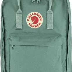 Kopen 😉 Fjallraven Fjällräven Kånken Laptop 17" Unisex Rugzak - Frost Green ⭐ -Reisbagage-Reisaccessoires Winkel 517x840 8