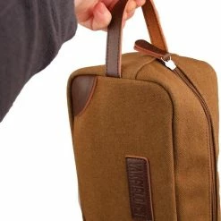 Coupon 🌟 Yakfield - Toilettas - Kado Man - Heren - Canvas - Vintage Coffee - Bruin - 25x14x10 Cm - Binnenvak Met Rits 👍 19 Coupon 🌟 Yakfield - Toilettas - Kado Man - Heren - Canvas - Vintage Coffee - Bruin - 25x14x10 Cm - Binnenvak Met Rits 👍 -Reisbagage-Reisaccessoires Winkel 524x840 2