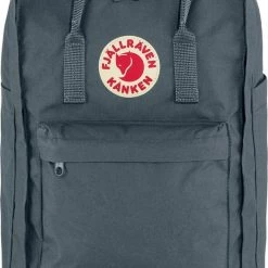 Uitgang 🎉 Fjallraven Fjällräven Kånken Laptop 17" Unisex Rugzak - Graphite 😉