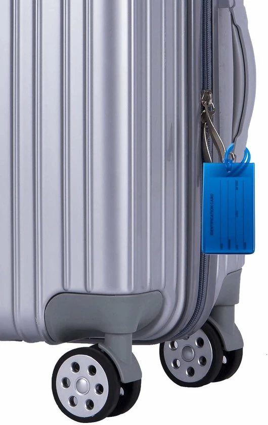 Groothandel π Traveltime - Siliconen Bagagelabel Voor Koffers En Bagage - Reislabel - - Adreslabels - Luggage Tag - 6 Stuks - 6 Willekeurige Kleuren π 7 Groothandel π Traveltime - Siliconen Bagagelabel Voor Koffers En Bagage - Reislabel - - Adreslabels - Luggage Tag - 6 Stuks - 6 Willekeurige Kleuren π - Afbeelding 5