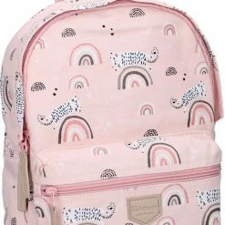 Begroting 😉 Kidzroom Mini Rugzak - 2 T/m 6 Jaar - Roze - Regenboog - Poes ✨ -Reisbagage-Reisaccessoires Winkel 531x840 6