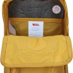Uitgang 🌟 Fjallraven Fjällräven Kånken Laptop 17" Unisex Rugzak - Ochre ⭐ -Reisbagage-Reisaccessoires Winkel 534x840
