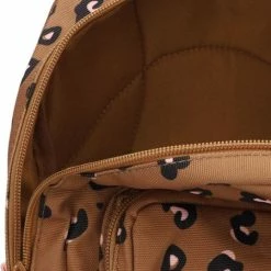 Gloednieuw 😀 Kidzroom Attitude Rugzak - 6 T/m 12 Jaar - Bruin - Panterprint 🎉 -Reisbagage-Reisaccessoires Winkel 538x840 1