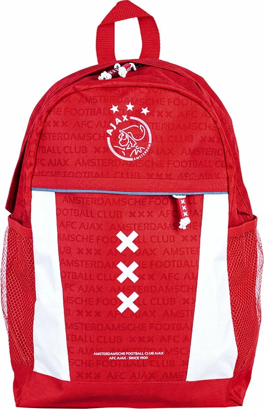 Coupon π₯ Ajax Rugtas / Rugzak Groot Wit Rood Wit All Over Logo XXX - Met Handig Voorvak! π 3 Coupon π₯ Ajax Rugtas / Rugzak Groot Wit Rood Wit All Over Logo XXX - Met Handig Voorvak! π