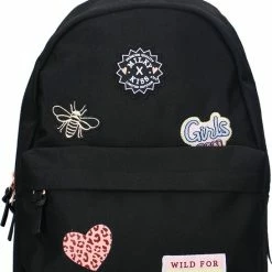 Coupon ✔️ Milky Kiss 👧 Girls Can Rugzak - Schooltas Meisje - Zwart 💯 -Reisbagage-Reisaccessoires Winkel 547x840 5