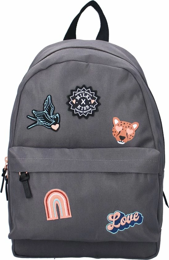 Beste Verkoop β¨ Milky Kiss π§ Girls Can Rugzak - Schooltas Meisje - Grijs π 3 Beste Verkoop β¨ Milky Kiss π§ Girls Can Rugzak - Schooltas Meisje - Grijs π