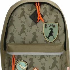 Goedkoop 💯 Beagles Original Kinderrugzak - Dinosaur - Olijf 😉