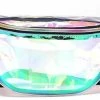 Nieuw 😀 Merkloos Heuptas Holografisch - Fanny Pack - Buideltasje - Heuptasje Dames - Festival Tasje - Kunststof - 30 X 15 Cm - Transparant - Groen 😍 -Reisbagage-Reisaccessoires Winkel 550x238