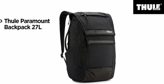 Flash-uitverkoop ๐ Thule Paramount ๐ Backpack 27L - Laptop Rugzak 15.6 Inch - Zwart โญ 4 Flash-uitverkoop ๐ Thule Paramount ๐ Backpack 27L - Laptop Rugzak 15.6 Inch - Zwart โญ - Afbeelding 2