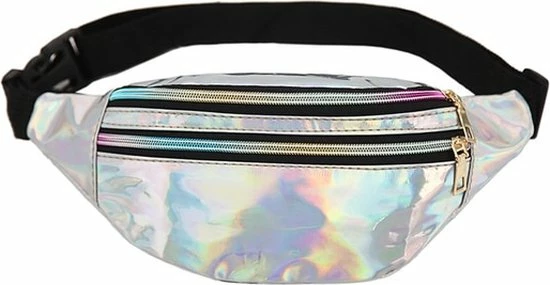 Goedkoop β Merkloos Heuptas Glanzend - Fanny Pack - Buideltasje - Heuptasje Dames - Festival Tasje - Kunststof - 30 X 13 Cm - Zilver π 3 Goedkoop β Merkloos Heuptas Glanzend - Fanny Pack - Buideltasje - Heuptasje Dames - Festival Tasje - Kunststof - 30 X 13 Cm - Zilver π