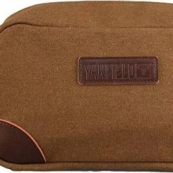 Coupon 🌟 Yakfield - Toilettas - Kado Man - Heren - Canvas - Vintage Coffee - Bruin - 25x14x10 Cm - Binnenvak Met Rits 👍 25 Coupon 🌟 Yakfield - Toilettas - Kado Man - Heren - Canvas - Vintage Coffee - Bruin - 25x14x10 Cm - Binnenvak Met Rits 👍 -Reisbagage-Reisaccessoires Winkel 550x295