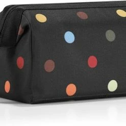 Gloednieuw 😉 Reisenthel Travelcosmetic Toilettas - 4L - Dots Zwart 🌟