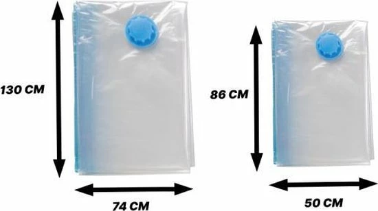Beste recensies van π Rheme Herbruikbare Vacuüm Opbergzakken 2 Zakken - Veilige Vacuumzakken - Reiszakken - Stof En Watervrij - Super Handig - All4Less β 4 Beste recensies van π Rheme Herbruikbare Vacuüm Opbergzakken 2 Zakken - Veilige Vacuumzakken - Reiszakken - Stof En Watervrij - Super Handig - All4Less β - Afbeelding 2