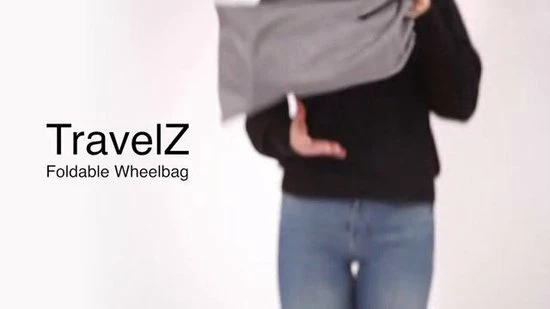 Hete verkoop 🤩 TravelZ Opvouwbare Wieltas | Reistas Op Wielen | 100 Liter | Verbeterd 2022 Model | Zwart 💯 4 Hete verkoop 🤩 TravelZ Opvouwbare Wieltas | Reistas Op Wielen | 100 Liter | Verbeterd 2022 Model | Zwart 💯 - Afbeelding 2