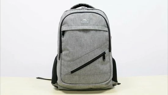 Goedkoop π Matein Rugzak Met USB Oplaadpoort 36L Zwart Luxe Laptop Rugtas 17.3 Inch - Schooltas - Heren - Dames - Jongens - Meisjes - Waterafstotend - Rugzakken 𧨠4 Goedkoop π Matein Rugzak Met USB Oplaadpoort 36L Zwart Luxe Laptop Rugtas 17.3 Inch - Schooltas - Heren - Dames - Jongens - Meisjes - Waterafstotend - Rugzakken 𧨠- Afbeelding 2