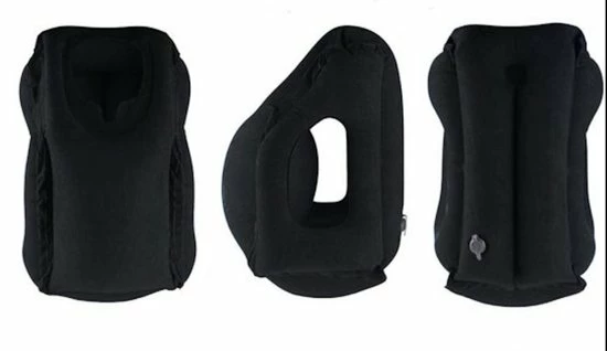 Hete verkoop ๐ Framehack Zacht Opblaasbaar Reiskussen - Inclusief Slaapmasker, Oordopjes En Opbergzakje - Zwart ๐ 5 Hete verkoop ๐ Framehack Zacht Opblaasbaar Reiskussen - Inclusief Slaapmasker, Oordopjes En Opbergzakje - Zwart ๐ - Afbeelding 3