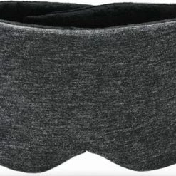 Korting 🎉 SIMIA™ Supreme 100% Verduisterend Slaapmasker + Opbergzakje - Verstelbaar Oogmasker - Zacht En Ademend - Blinddoek - Donkergrijs 🔥