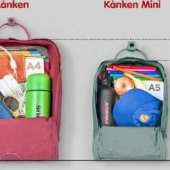 Flash-uitverkoop 😍 Fjallraven Fjällräven Kånken Unisex Rugzak - Fog 🌟 -Reisbagage-Reisaccessoires Winkel 550x351 4